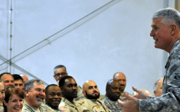 USACE chief says farewell to engineers in Afghanistan