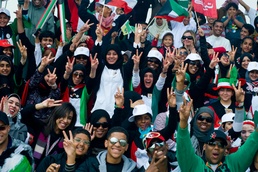 Kuwaitis celebrate 50/20
