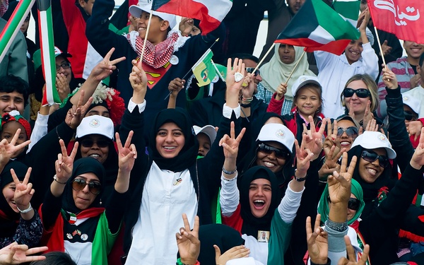 US Military participates in Kuwait’s 50/20 Parade