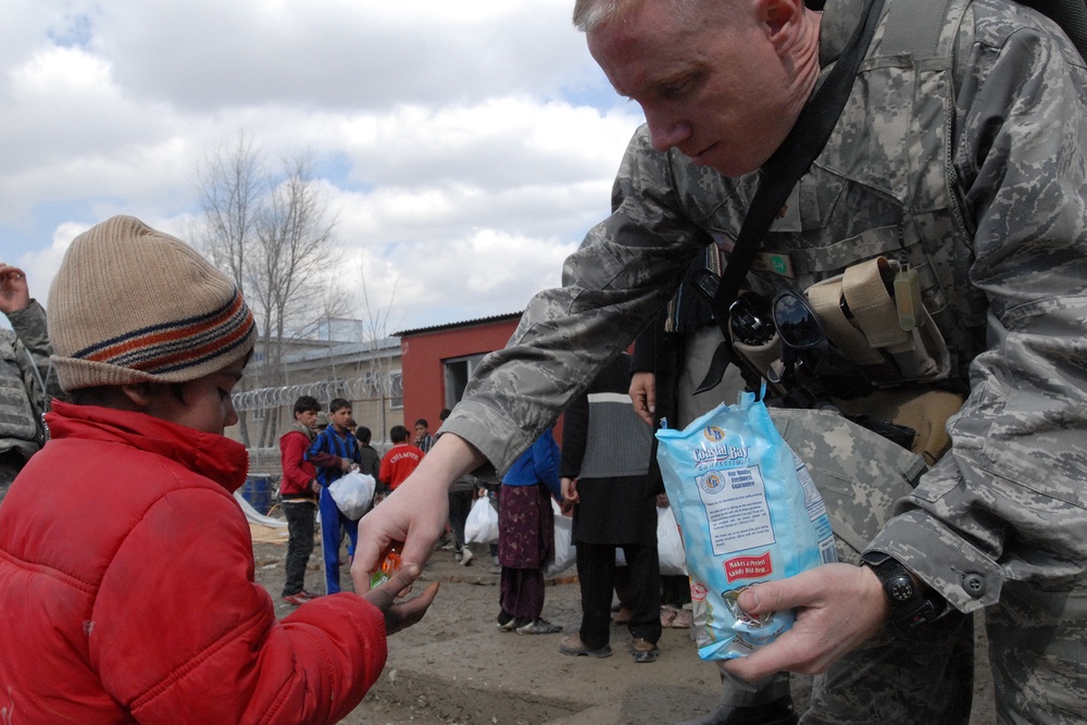 ISAF Chapel delivers supplies to Orphanage