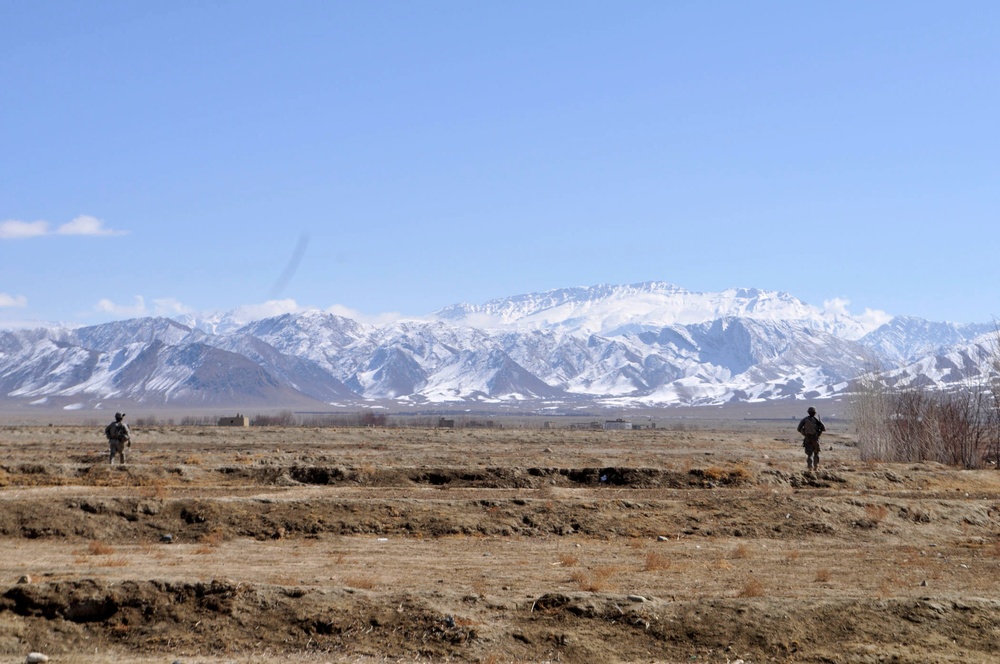 Sapper Company conducts route clearance ops in Logar
