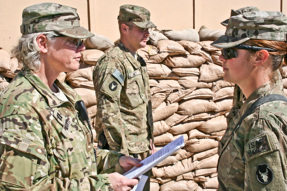 Two Company E Soldiers re-enlist in Afghanistan