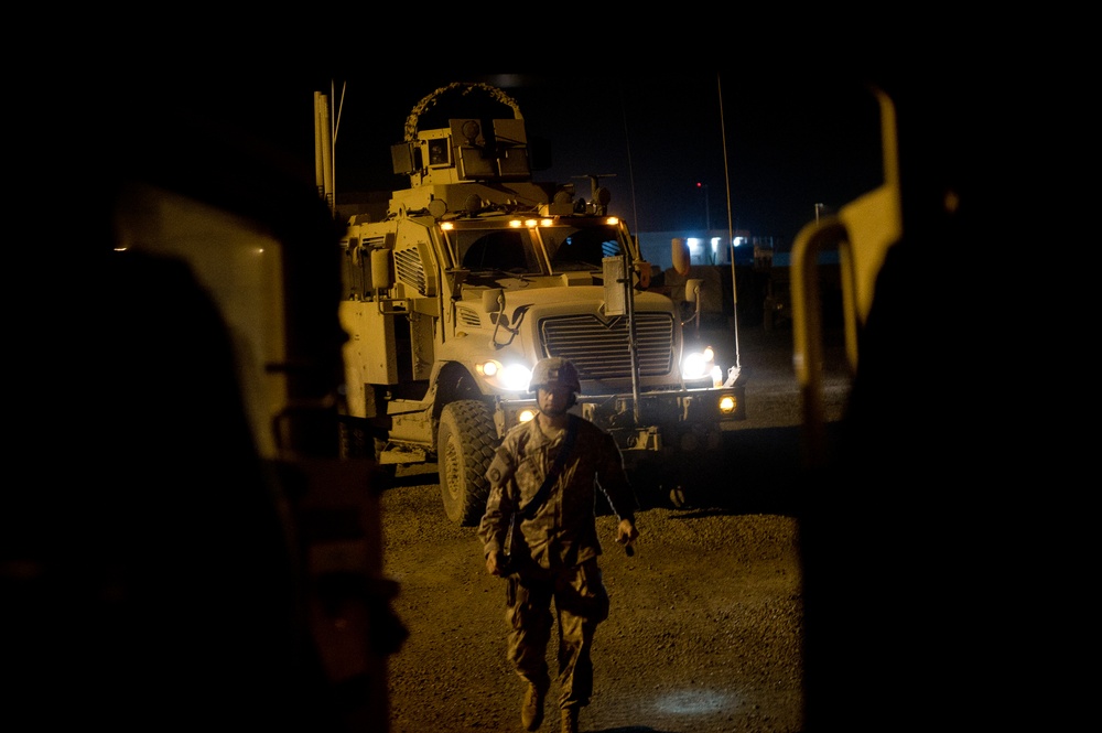 Rhino Platoon Convoy