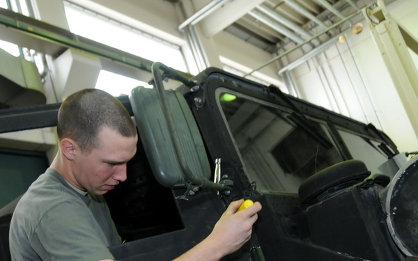 Champaign National Guard Company Provides Maintenance Support In Germany