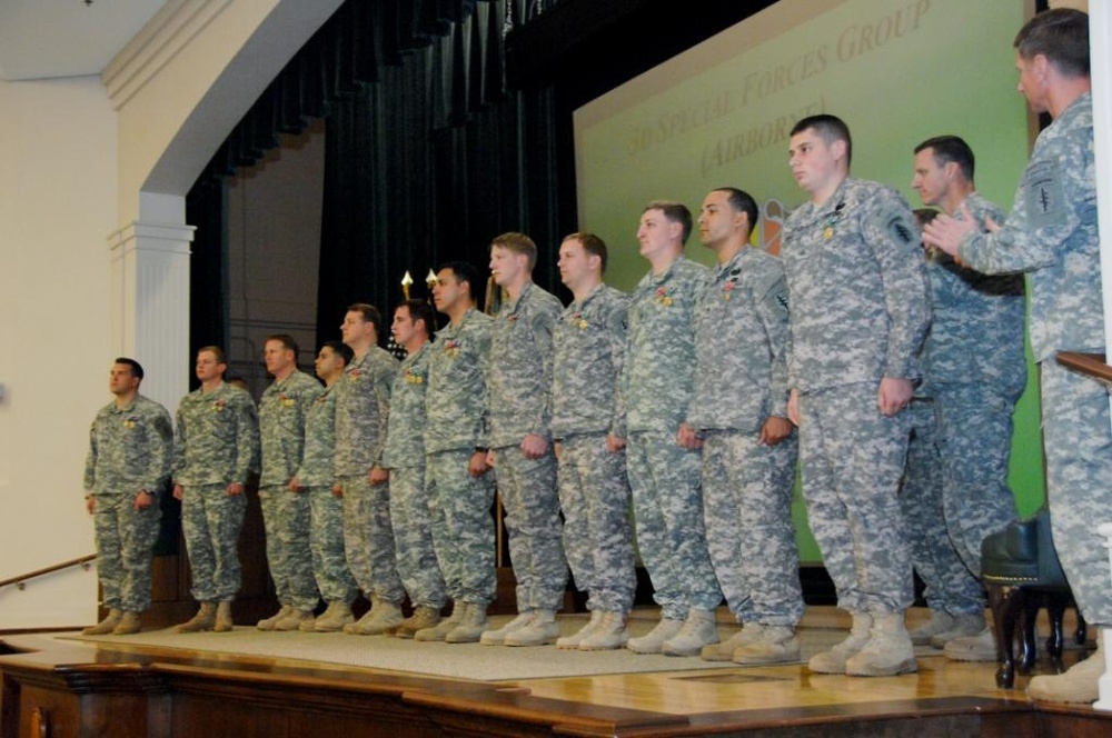 3rd Special Forces Group Valor Awards Ceremony