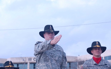 Saluting the general