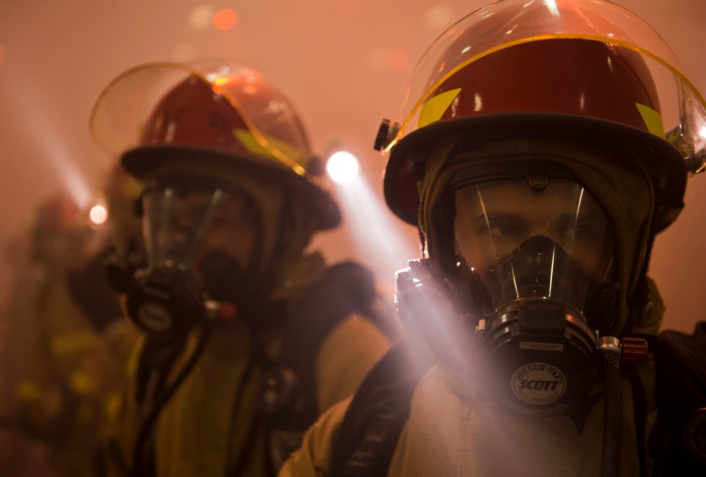 USS Carl Vinson action