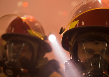 USS Carl Vinson action