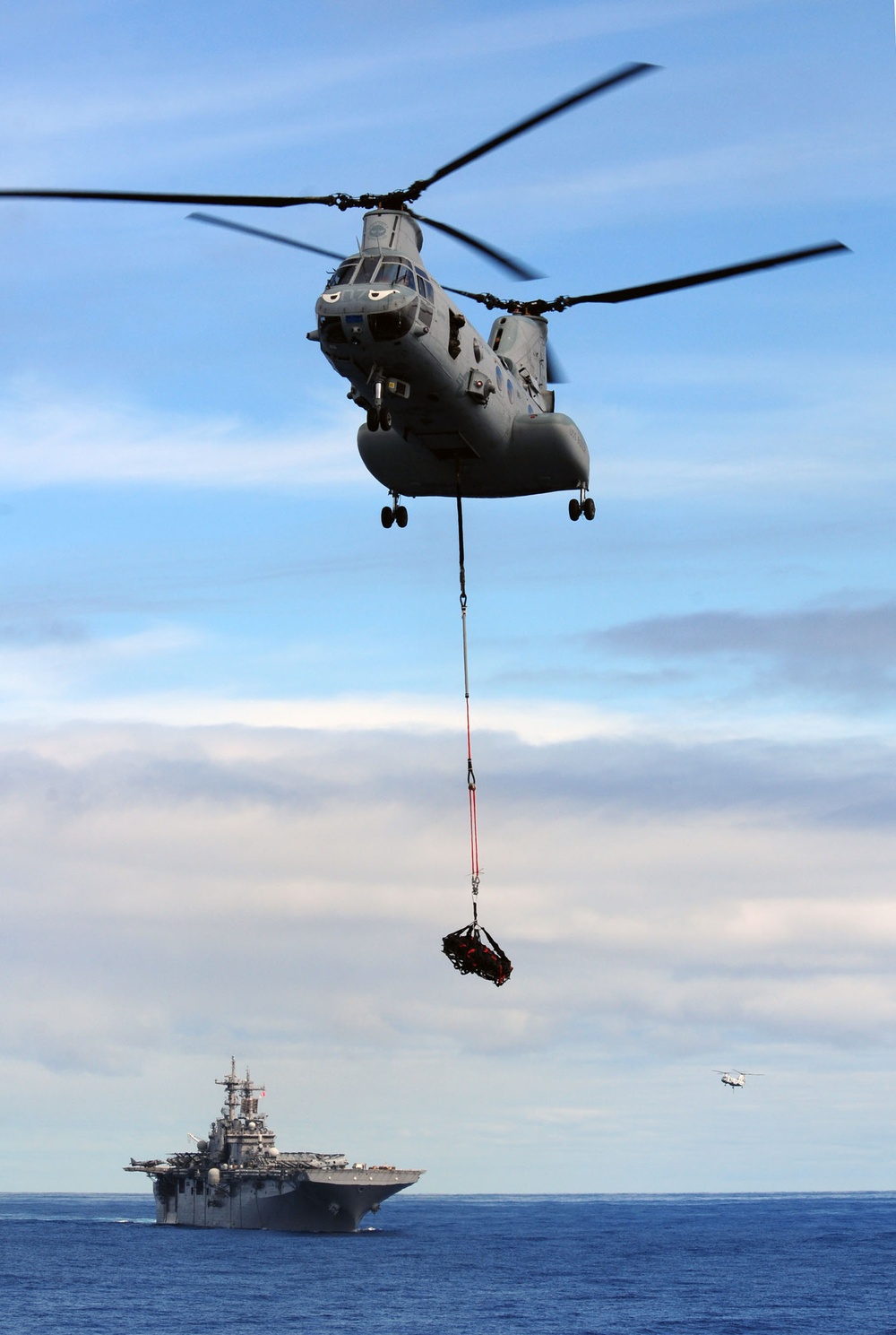 USS Boxer action