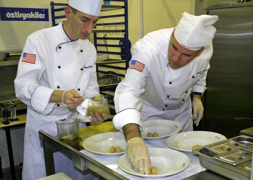 Navy Chefs Topple World Cooking Festival in Istanbul