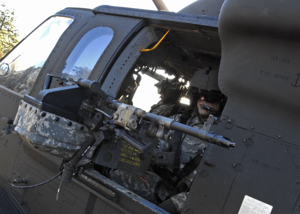 Aerial gunnery range prepares soldiers for deployment