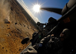 Aerial gunnery range prepares soldiers for deployment