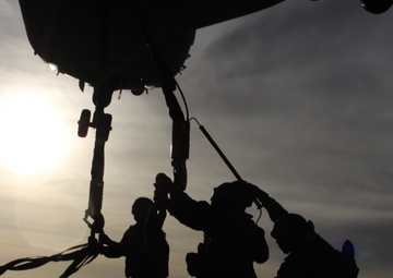 LS Marines support resupply operations during training exercise