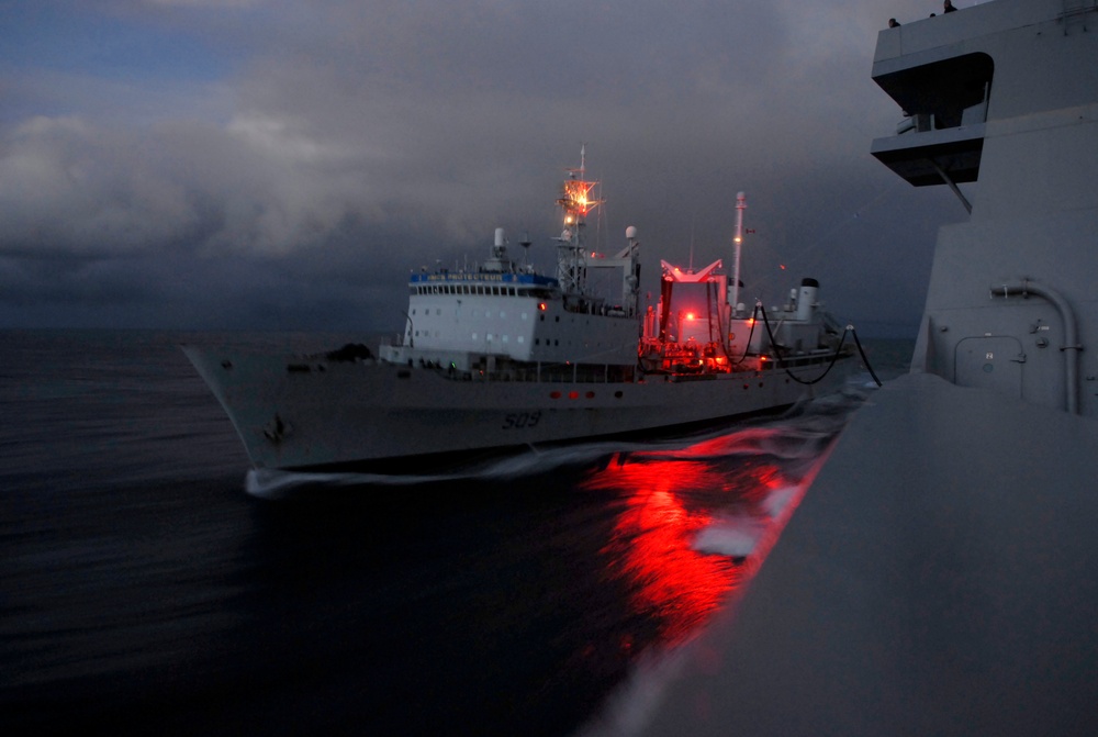 USS Green Bay action