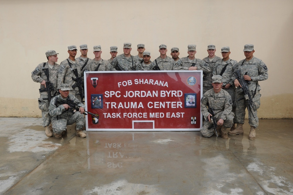 Trauma center named after fallen Currahee medic opens