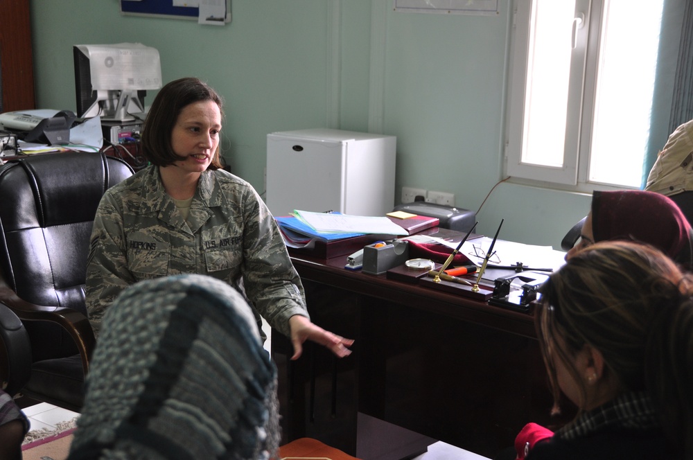 Airman starts female Iraqi intelligence advisory program