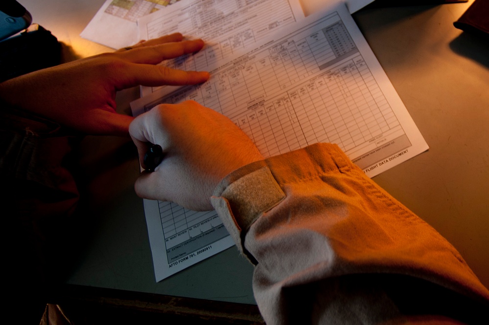 B1B Lancer OEF Air Refueling Mission