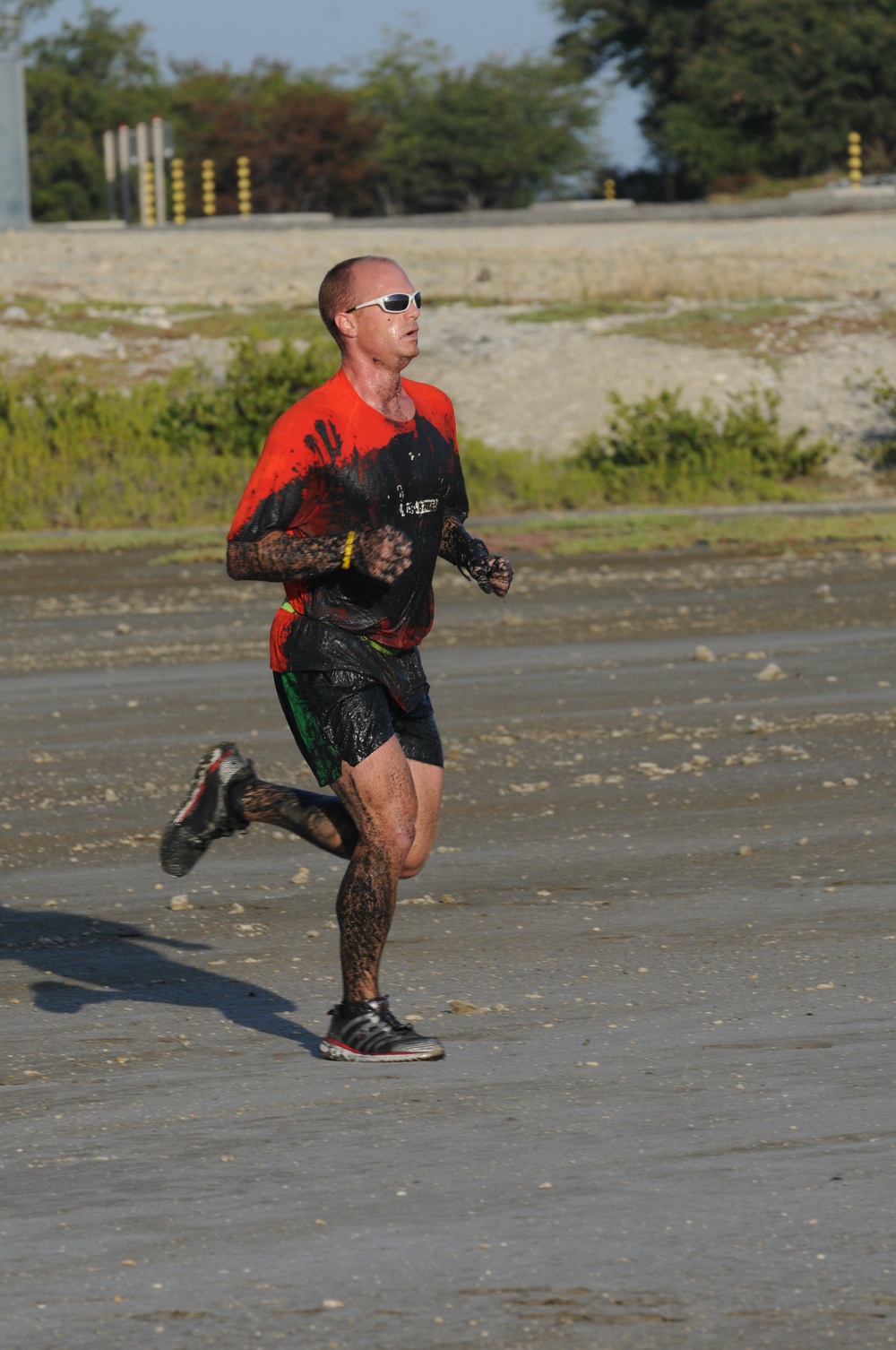 Seabee mud run at Guantanamo Bay