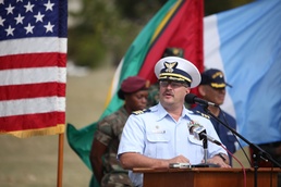 Ceremony announces beginning of exercise Tradewinds 2011