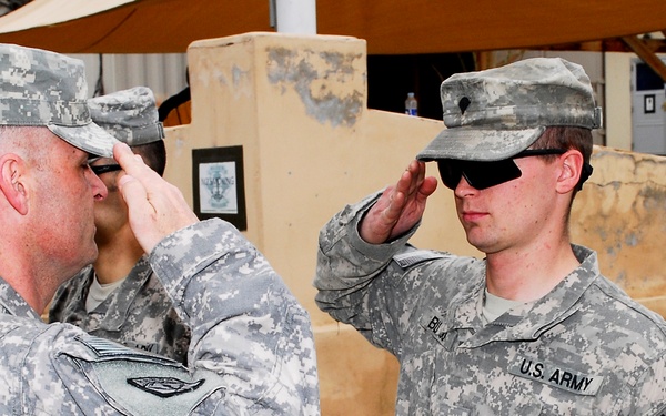 Father promotes son during surprise visit to CNS