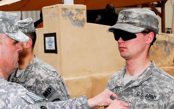 Father promotes son during surprise visit to CNS