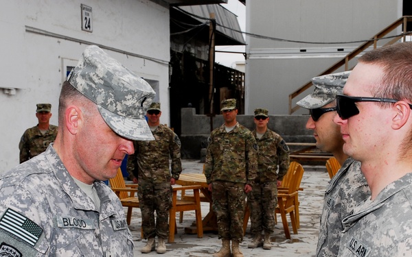 Father promotes son during surprise visit to CNS