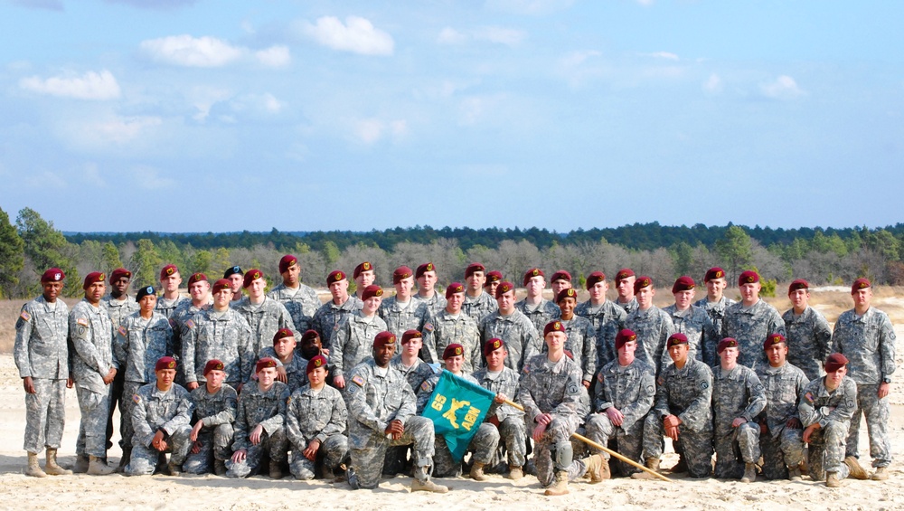 Major General Anderson and Bragg MPs on Normandy Drop Zone