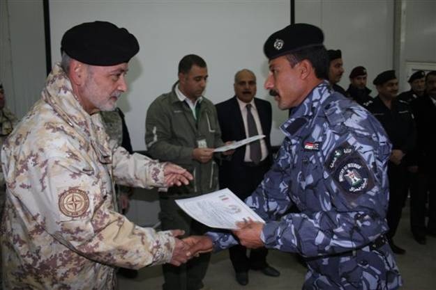 1st Iraqi Oil Police Train the Trainers Course Graduate