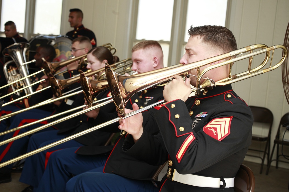 2nd MAW Band performs at national battlefield: Marines honor key Revolutionary War victory with music