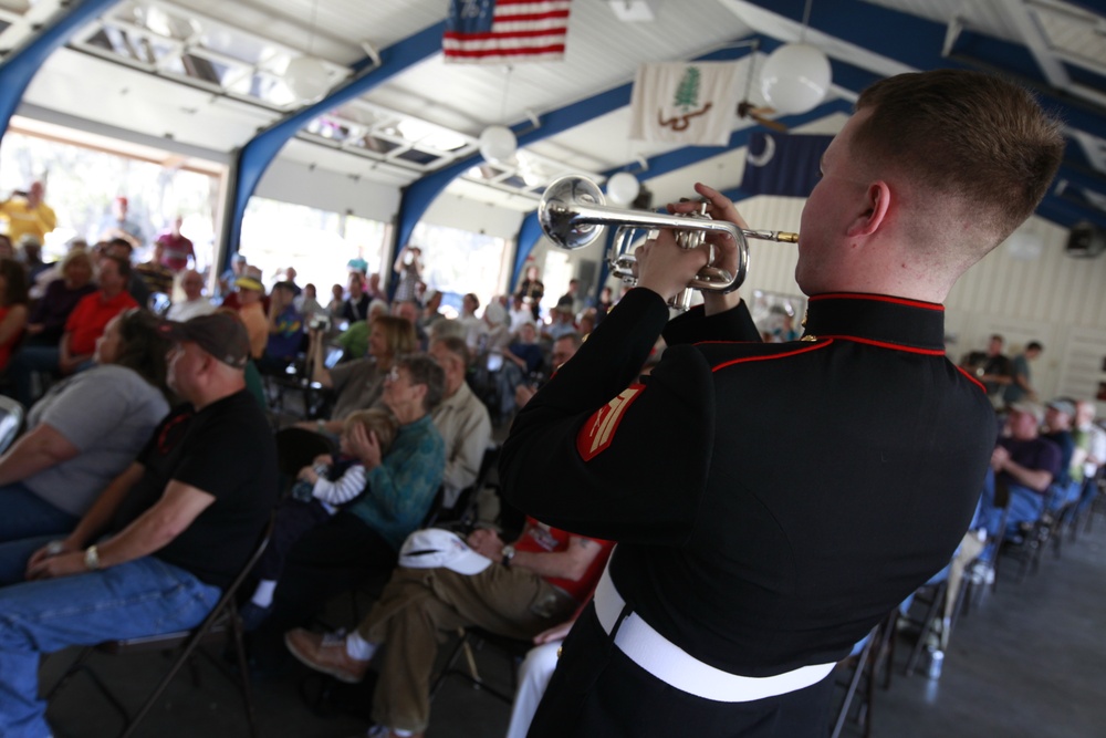 2nd MAW Band performs at national battlefield: Marines honor key Revolutionary War victory with music