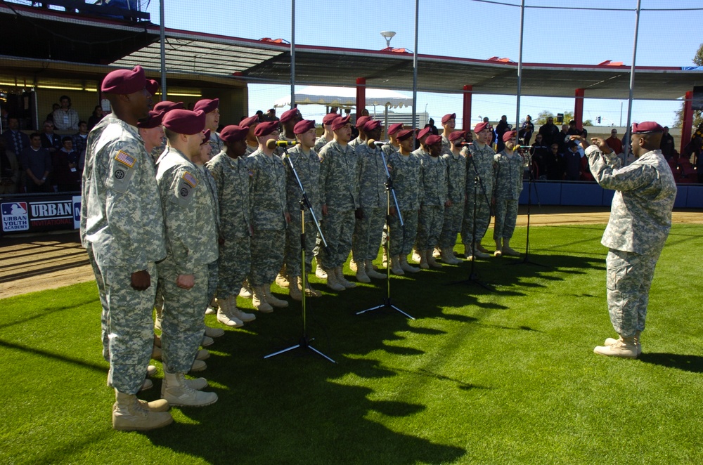 82nd Airborne performs at Urban Invitational