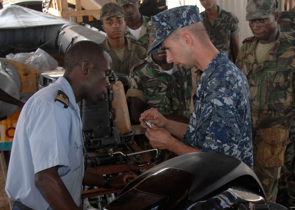 Robert G Bradley in Sao Tome-APS West