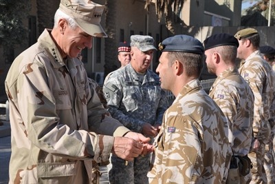 Locklear Makes first Visit to Iraq as Commander