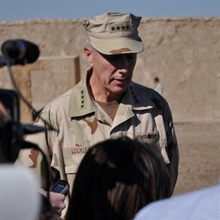 Locklear Makes first Visit to Iraq as Commander