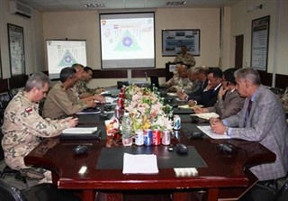 NTM-I conducting the Out of Country Courses Conference with Iraqi Security Forces Training Coordinators