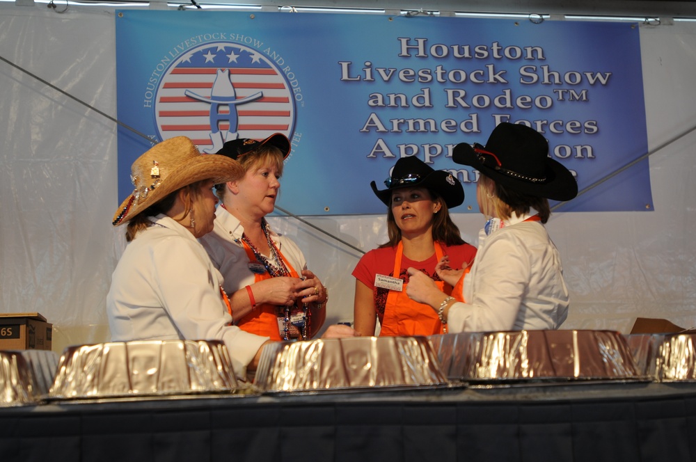 Houston Livestock Show and Rodeo Armed Forces Appreciation Day