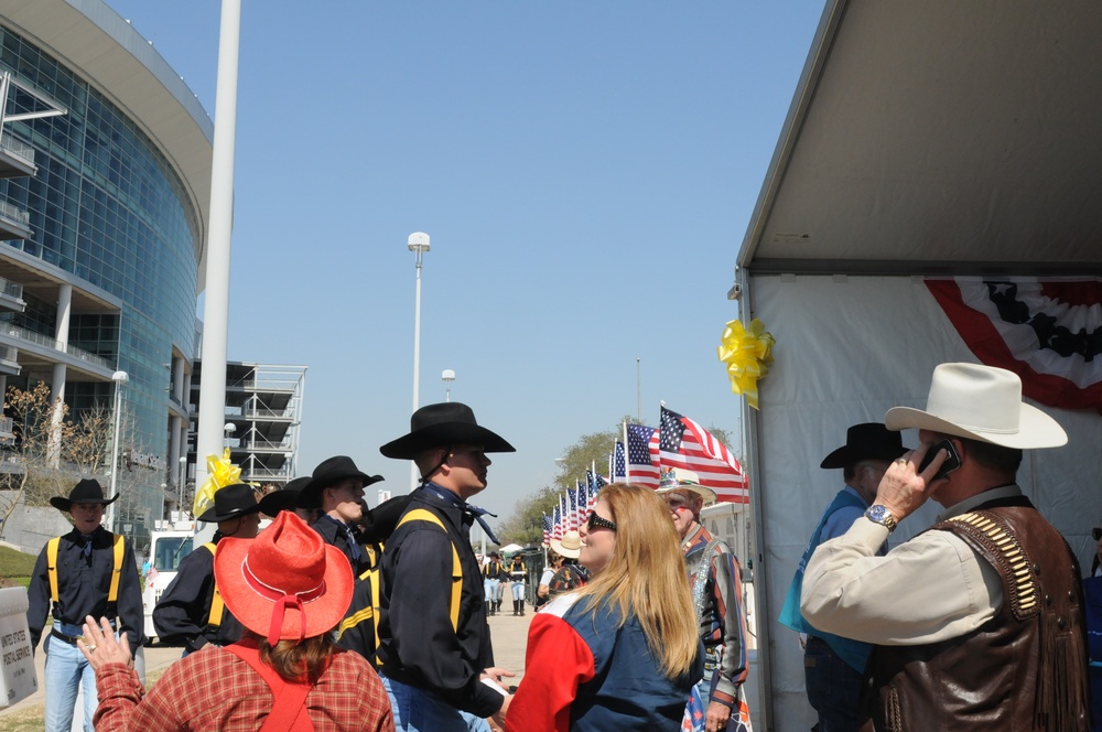 Houston Livestock Show and Rodeo Military Appreciation Day