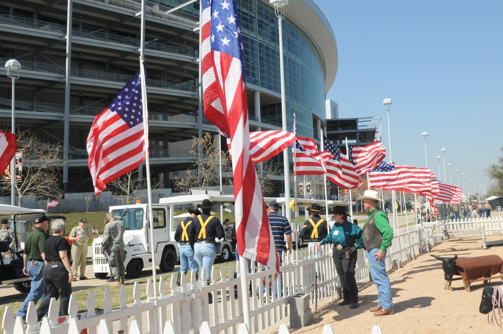 Houston Livestock Show and Rodeo Armed Forces Appreciation Day