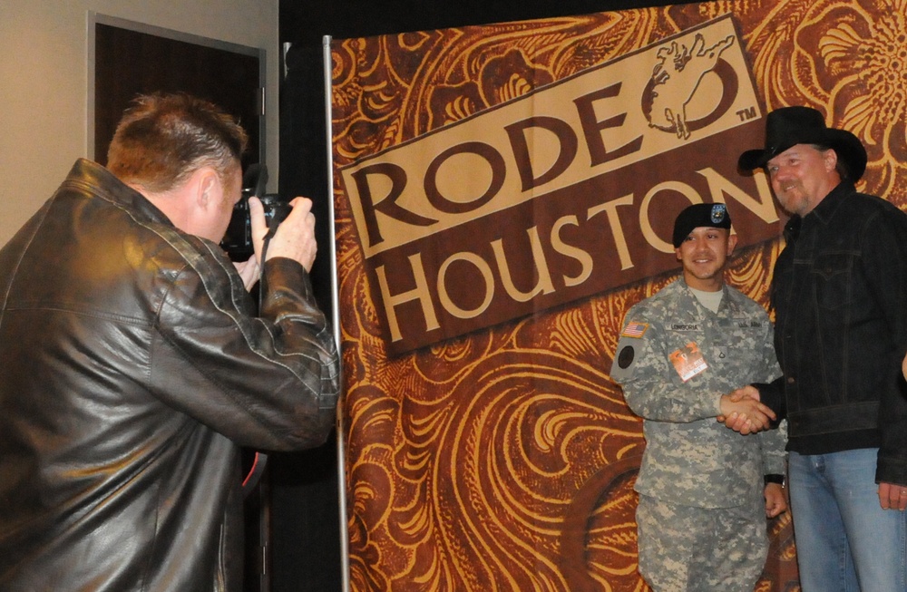 Houston Livestock Show and Rodeo Armed Forces Appreciation Day