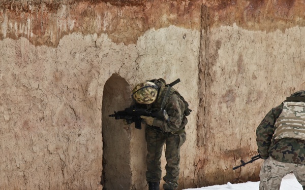 Security Checkpoint in in Deh-e Khodaydad