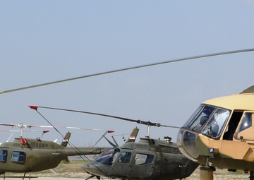 Iraqi military relocates choppers after US contract ends