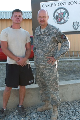 Father, Son Deploy Together to Afghanistan