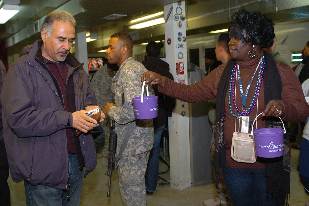 Houston, Texas Native Helps with March of Dimes Event in Afghanistan