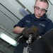 Ronald Reagan sailor conducts maintenance