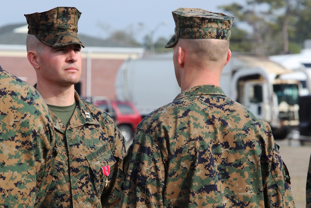 Three Warlords receive Bronze Stars