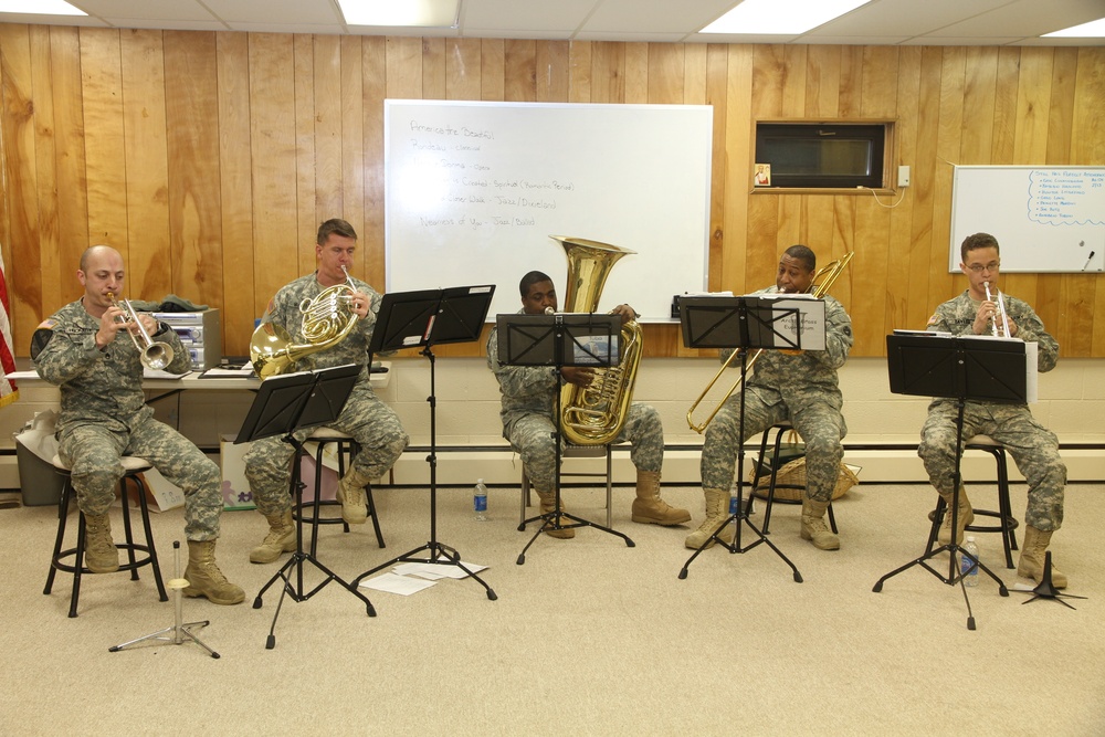 9th Army Band mentors Eagle River Scouts