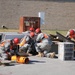 Engineer soldiers demonstrate rescue techniques