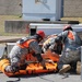 Engineer soldiers demonstrate rescue techniques