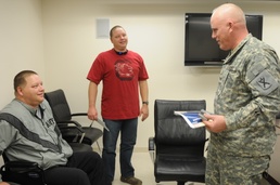 218th MEB conducts visitations with warrior transition units