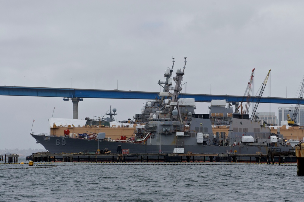 Shipbuilding operations continues in San Diego
